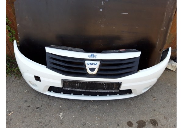 Бампер передній без ПТФ, Dacia Sandero, 08-12, 8200526596